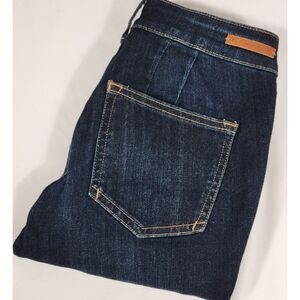 PILCRO‎ Anthropologie jeans High-Rise Skinny zipper Ankle denim Blue dark sz 25